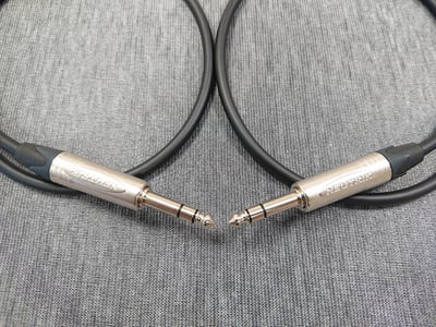 ★平衡音訊導線★[MOGAMI/2534]+[NEUTRIK/XLR公+XLR母+6.3mm TRS公]之組合8