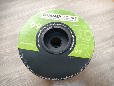 平衡麥克風導線=[SOMMER/200-0101]+[NEUTRIK/XLR公+XLR母]7