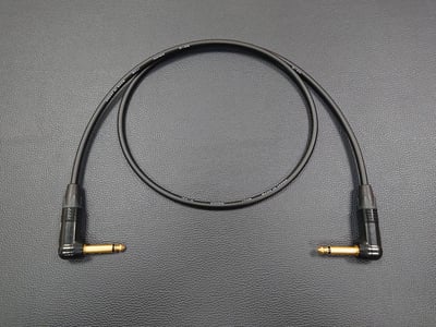 ★吉他/BASS導線★[CANARE/GS-6]+[NEUTRIK(鍍金)/6.3mm TS-直頭+6.3mm TS-L頭]之組合11