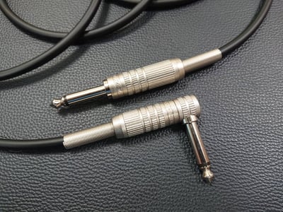 ★吉他/BASS導線★[CANARE/GS-6]+[CANARE/6.3mm TS-直頭+6.3mm TS-L頭]之組合4