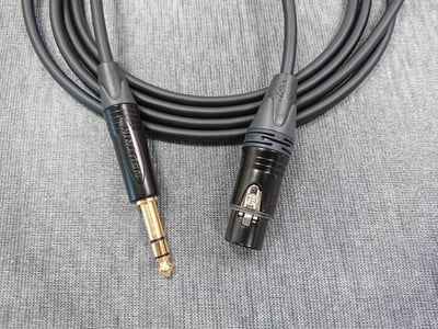 ★平衡音訊導線★[MOGAMI/2791]+[NEUTRIK鍍金/XLR公+XLR母+6.3mm TRS]之組合6