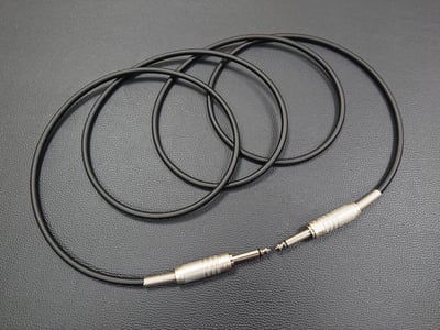 ★吉他/BASS導線★[CANARE/GS-6]+[CANARE/6.3mm TS-直頭+6.3mm TS-L頭]之組合1