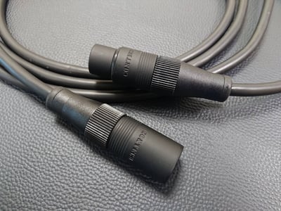 ★ORTF/立體麥克風延長線★[CANARE/MR202-2AT]+[CONTECH鍍金/5PIN-XLR公+5PIN-XLR母]3