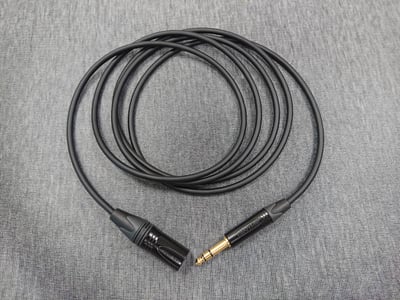 ★平衡音訊導線★[MOGAMI/2791]+[NEUTRIK鍍金/XLR公+XLR母+6.3mm TRS]之組合3