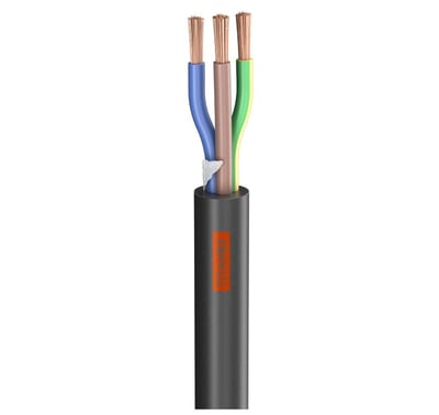 ★美規3P品字音響電源線★[SOMMER/Rubber Sleeve Cable Titanex ® 3x1.50mm²]5