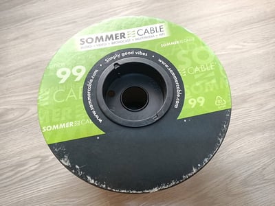 ★平衡音訊(麥克風)導線★[SOMMER/SC-THE SOURCE MKII]+[HIC-ON鍍銀/XLR公+XLR母]6