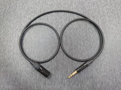 ★平衡音訊導線★[MOGAMI/2534]+[NEUTRIK鍍金/XLR公+XLR母+6.3mm TRS公]之組合3