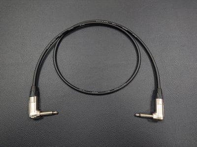 ★吉他/BASS導線★[CANARE/GS-6]+[NEUTRIK(鍍金)/6.3mm TS-直頭+6.3mm TS-L頭]之組合5