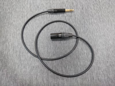 ★平衡音訊導線★[MOGAMI/2893]+[NEUTRIK鍍金/XLR公+XLR母+6.3mm TRS公]之組合3