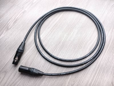 平衡麥克風導線=[SOMMER/200-0101]+[NEUTRIK/XLR公+XLR母]3