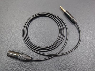★平衡音訊導線★[CANARE/L-2E5]+[NEUTRIK鍍金/XLR公+XLR母+6.3mm TRS公]之組合3