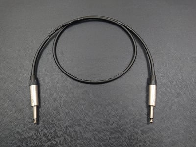 ★吉他/BASS導線★[CANARE/GS-6]+[NEUTRIK(鍍金)/6.3mm TS-直頭+6.3mm TS-L頭]之組合1