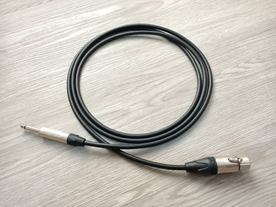 卡拉OK麥克風導線=[MOGAMI]+[NEUTRIK/XLR母+TS]1