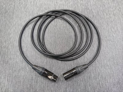 ★平衡音訊導線★[MOGAMI/2791]+[NEUTRIK鍍金/XLR公+XLR母+6.3mm TRS]之組合1