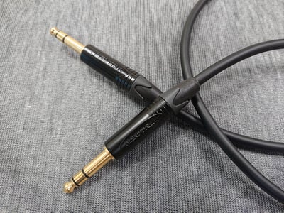 ★平衡音訊導線★[MOGAMI/2549]+[NEUTRIK鍍金/XLR公+XLR母+6.3mm TRS公]之組合8