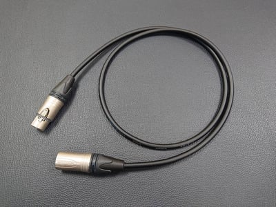 ★平衡音訊導線★[CANARE/L-2T2S]+[NEUTRIK/XLR公+XLR母+6.3mm TRS公]之組合1
