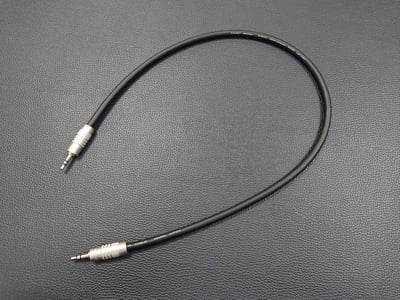 ★3.5mm連接導線★[MOGAMI/2549]+[CANARE/3.5mm TRS公+3.5mm TRS公]1