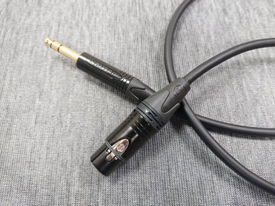 ★平衡音訊導線★[MOGAMI/2549]+[NEUTRIK鍍金/XLR公+XLR母+6.3mm TRS公]之組合6