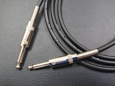 ★吉他/BASS導線★[SREXACT/GT-6]+[甬聲YONGSHENG/6.3mm TS-直對6.3mm TS-直]2