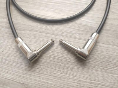 ★吉他/BASS短導線★[CANARE/GS-6]+[SWITCHCRAFTK/6.3mm TS-L頭+6.3mm TS-L頭]3