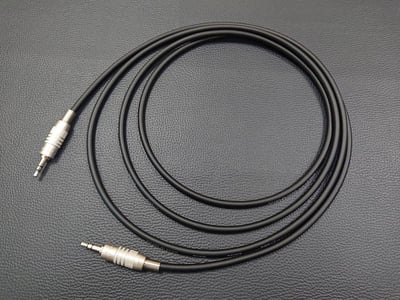 ★3.5mm連接導線★[MOGAMI/CANARE線材]+[CANARE/3.5mm TRS公+3.5mm TRS公]1