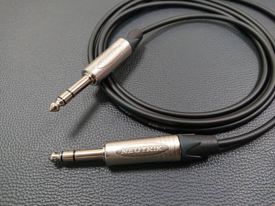 ★平衡音訊導線★[CANARE/L-2E5]+[NEUTRIK/XLR公+XLR母+6.3mm TRS公]之組合8
