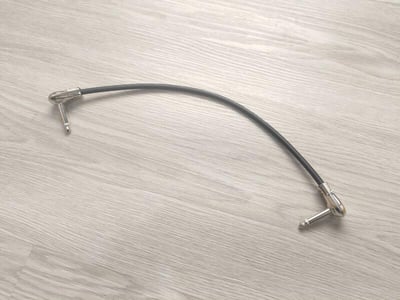 ★吉他/BASS短導線★[CANARE/GS-6]+[SREXACT/6.3mm TS-扁頭+6.3mm TS-扁頭]1