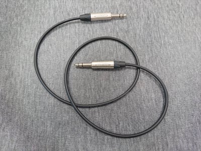 ★平衡音訊導線★[MOGAMI/2893]+[NEUTRIK/XLR公+XLR母+6.3mm TRS公]之組合7