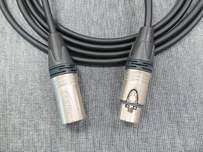 ★平衡音訊導線★[MOGAMI/2791]+[NEUTRIK/XLR公+XLR母+6.3mm TRS]之組合2