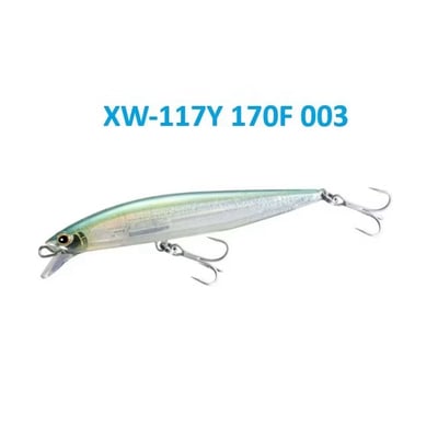 SHIMANO 25年新款高比重米諾XW-117Y/XW-214Y 17公分51克/14公分35克沉水14