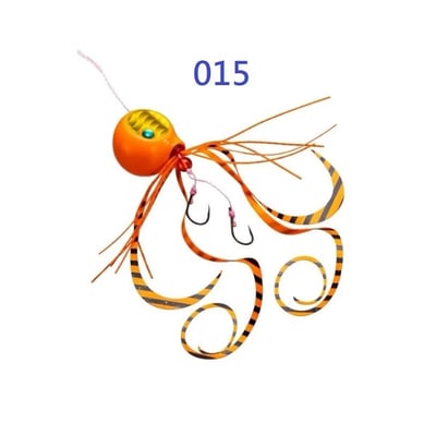 SHIMANO 炎月游動丸EJ-420Q/200克含鉤+漂帶+膠裙8