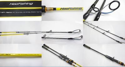 HooFishing 鐵板竿 紫竿light jigging MAX200g25