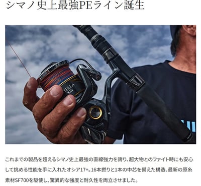 SHIMANO 最強拋投專用PE LD-A71Y 17鼓PE釣線 SW6
