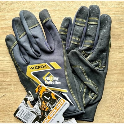 WEFOX全五指鐵板釣魚手套 船拋 岸拋10