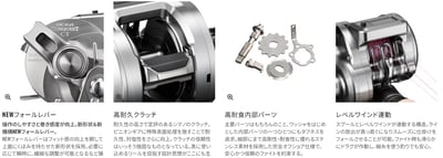 SHIMANO 頂級24年OCEA CONQUEST CT 300HG/301HG液晶顯示海水捲線器4