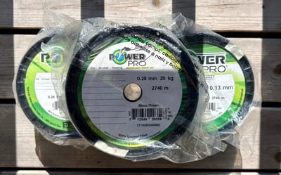 POWER PRO 3000碼(2470米) 30磅=3.5號/8磅=1號 綠色PE線4