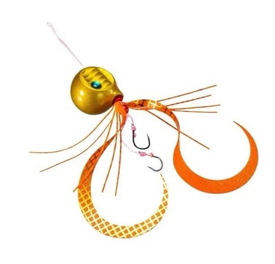 SHIMANO 炎月游動丸EJ-420Q/200克含鉤+漂帶+膠裙4