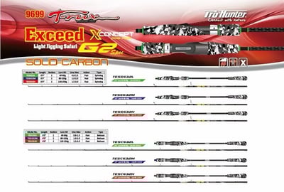 PRO HUNTER 迷彩超強腰身實心鐵板竿1