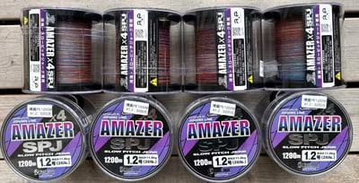 日本SUNLINE直感四編PE線 X4 SPJ JIGGING LINE1200米裝9