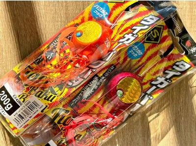 SHIMANO 炎月游動丸EJ-420Q/200克含鉤+漂帶+膠裙9