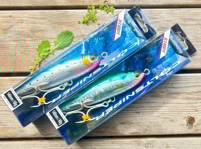 SHIMANO 高比重 浮水鉛筆ot-140Q140mm/69g 附STX58三叉鉤*27