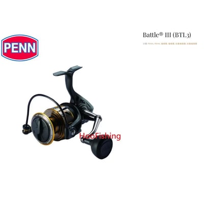超值PENN 強力紡車捲線器 BATTLE III代4000HS 現貨1