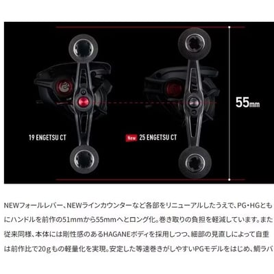 SHIMANO 25年新款 海水液晶顯示雙把捲線器 ENGETSU CT 150HG8