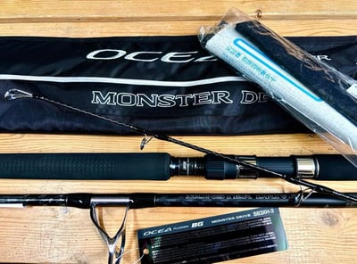 SHIMANO OCEA PLUGGER MONSTER DRIVE BG一本半/三節旅竿4