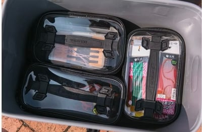 SHIMANO 鐵板/路亞專用 網狀收納盒BK-098U4