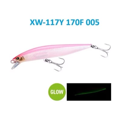 SHIMANO 25年新款高比重米諾XW-117Y/XW-214Y 17公分51克/14公分35克沉水12