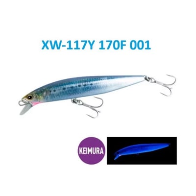SHIMANO 25年新款高比重米諾XW-117Y/XW-214Y 17公分51克/14公分35克沉水10
