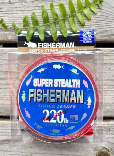 日本FISHERMAN 縱橫四海水表擬餌專用前導線9