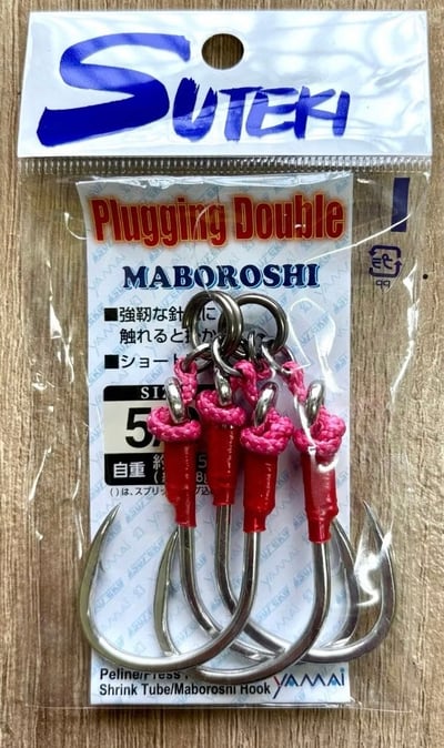 日本 yamai-suteki 水表餌專用鉤雙單鉤9