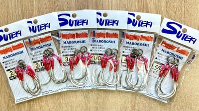 日本 yamai-suteki 水表餌專用鉤雙單鉤4